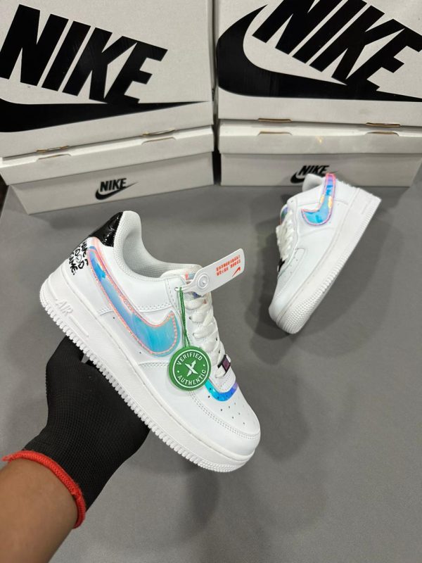 Premium quality Nike Airforce 1 Low 07 Good Game first copy shoes with holographic Swoosh and gamer accents, available with cash on delivery from Martify