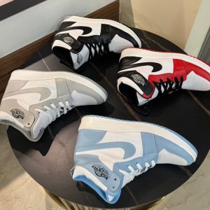Chicago – Air Jordan 1 High 7A quality copy shoes Chicago red white black Panda – Air Jordan 1 High 7A quality copy shoes Panda black white Light Smoke Grey – Air Jordan 1 High 7A quality copy shoes Light Smoke Grey white University Blue – Air Jordan 1 High 7A quality copy shoes University Blue white
