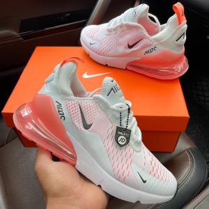 Nike Air Max 270 Pink First Copy Shoes with breathable mesh and air cushioning sole