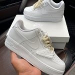 Nike Airforce 1 Low Rope Lace First Copy Shoes white design with rope laces