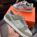 Nike SB Dunk Low Bone Beige First Copy Shoes neutral beige color side view