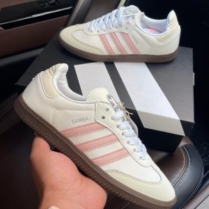 Adidas Originals Samba Pink Quartz First Copy Shoes side view