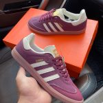 Adidas Samba Maroon First Copy Shoes side view