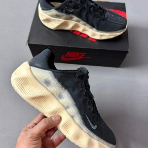 Nike Ava Rover Black Muslin First Copy Shoes black upper muslin sole side profile view premium copy sneakers India COD