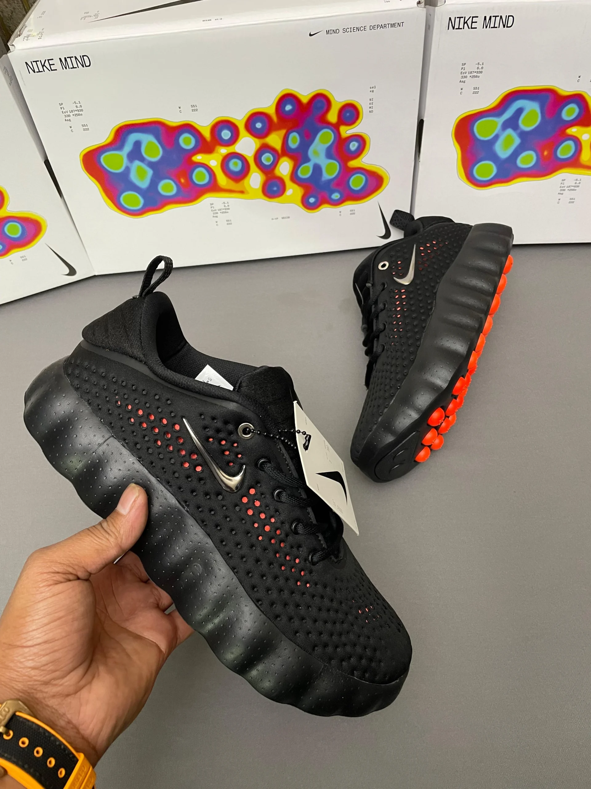 Nike Mind 002 Black first copy Shoes front