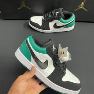 Nike Air Jordan 1 Low Mystic Green first copy shoes side view sneaker