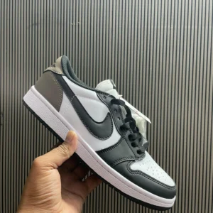 Nike Air Jordan 1 Low Mocha First Copy Shoes side view, Nike Air Jordan 1 Low Mocha First Copy Shoes top angle, Nike Air Jordan 1 Low Mocha First Copy Shoes close up, Nike Air Jordan 1 Low Mocha First Copy Shoes lifestyle view