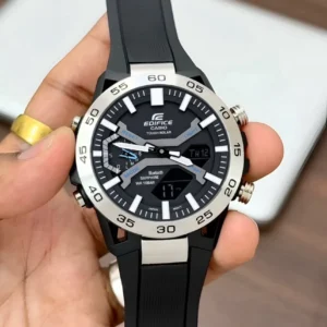 Casio Edifice Tough Solar Bluetooth Black First Copy Watch