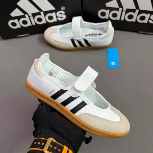 Adidas Samba Mary Jane White Black Gum First Copy Shoes