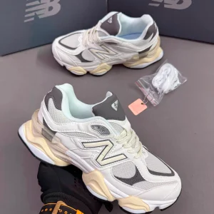 New Balance 9060 Sea Salt Grey Day First Copy Shoes