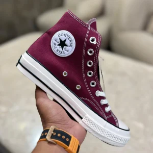 Converse Chuck Taylor All Star High Top Maroon First Copy Shoes