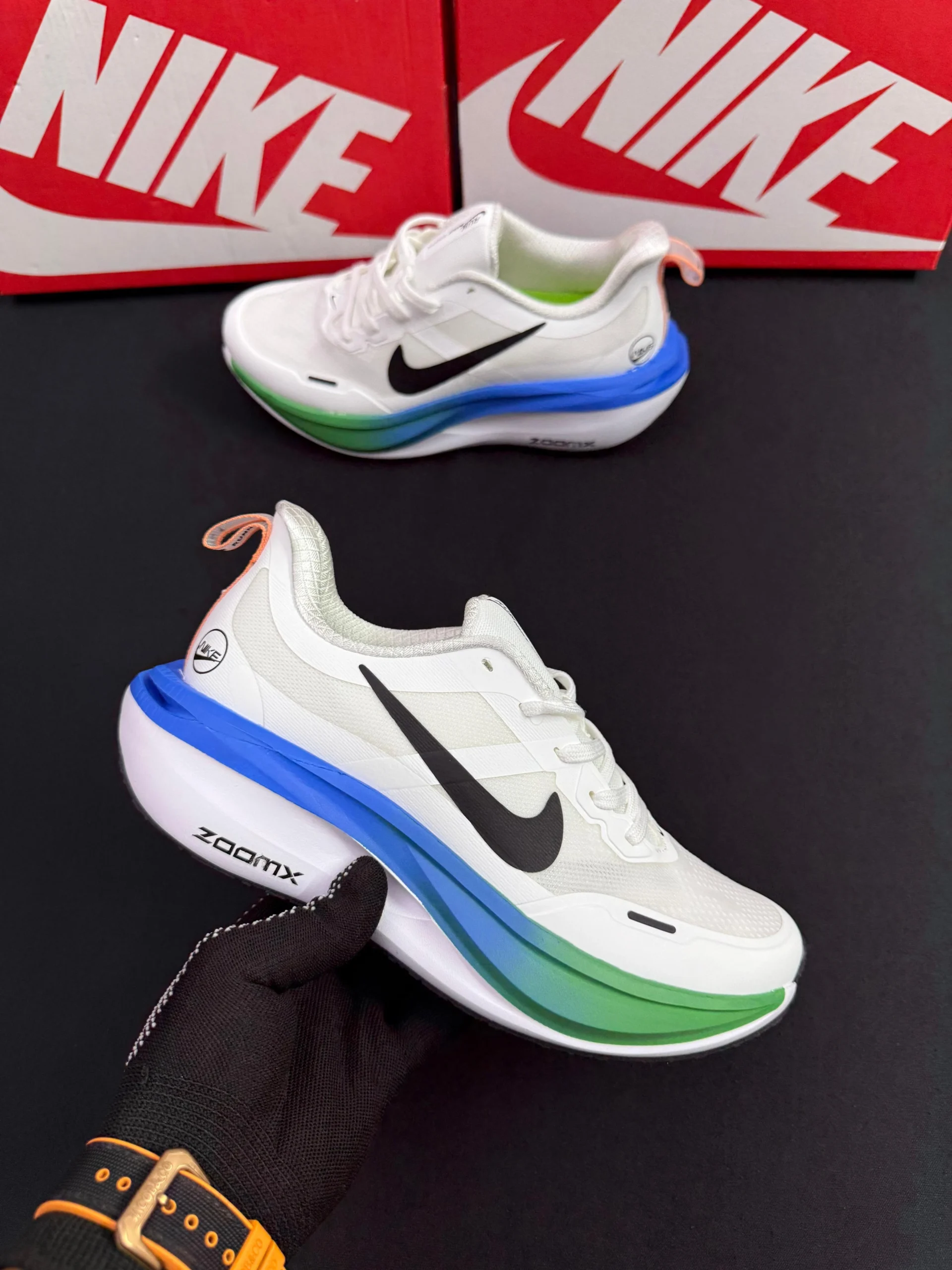 Nike Running Zoom X White First Copy Shoes