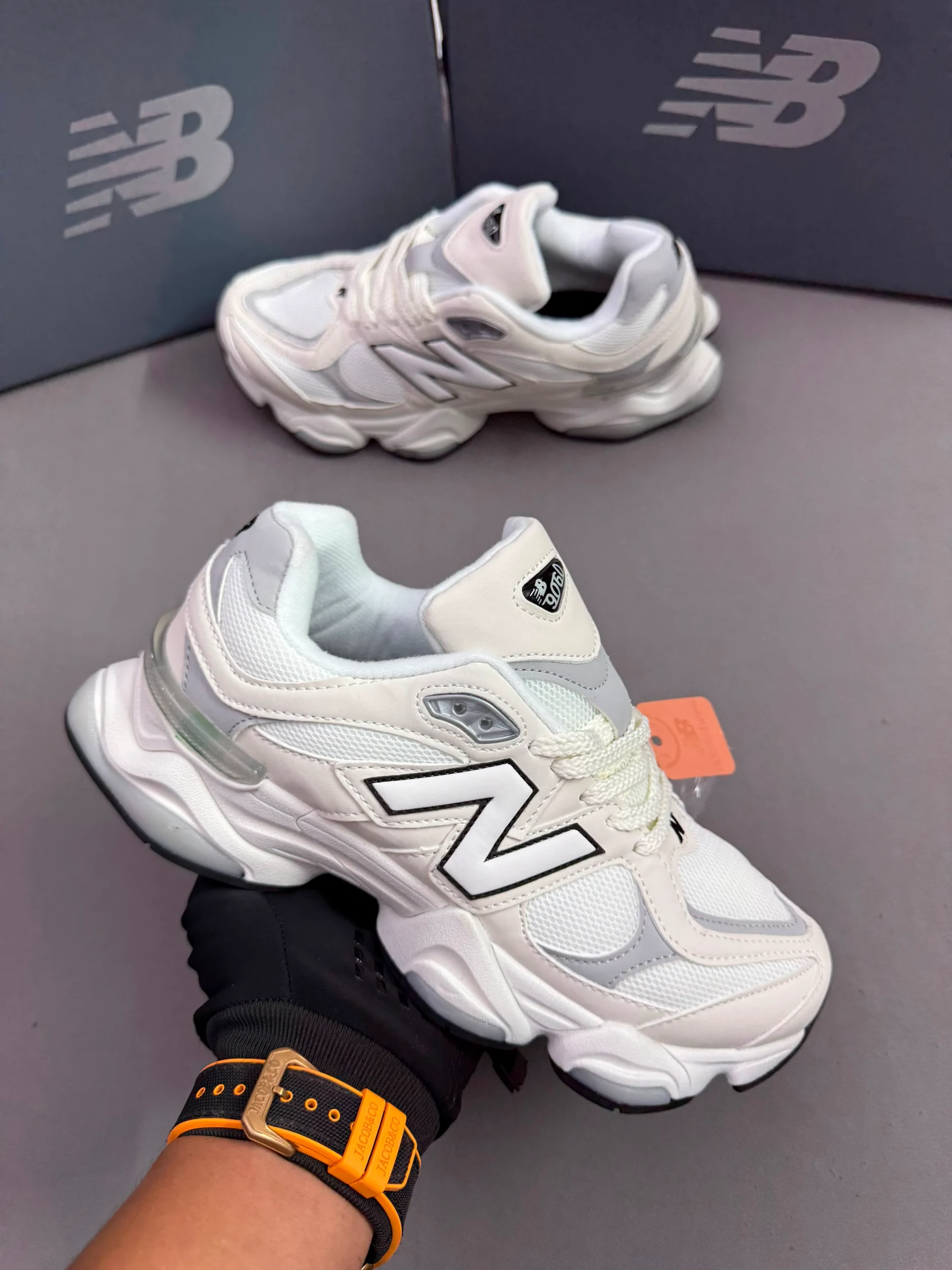 New Balance 9060 Sea Salt Raincloud First Copy Shoes