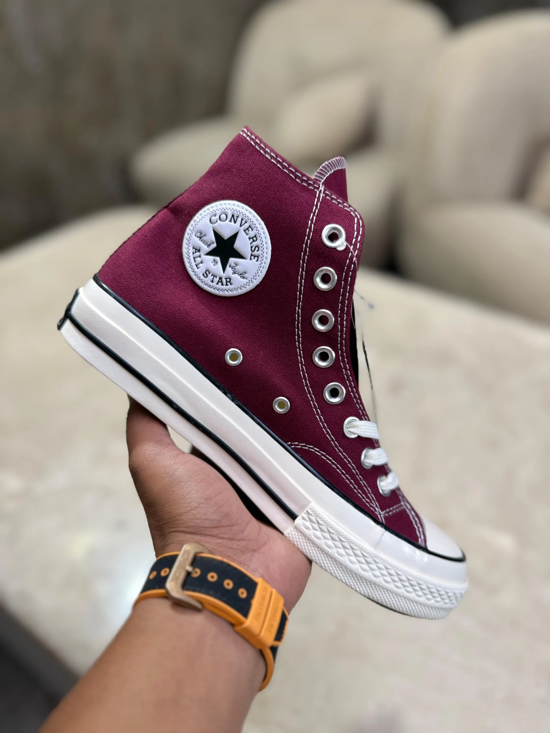 Converse Chuck Taylor All Star High Top Maroon First Copy Shoes